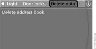 6.  Delete address book (  )    .