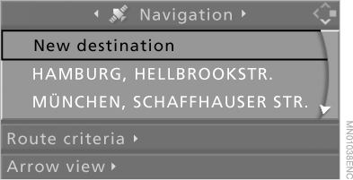3.  Destination input map (  )    .